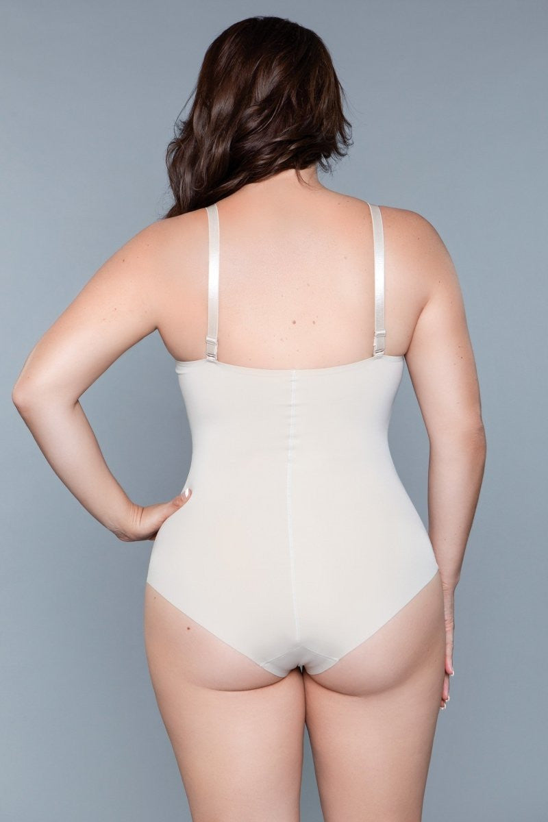 What Waist Shapewear Bodysuit Nude