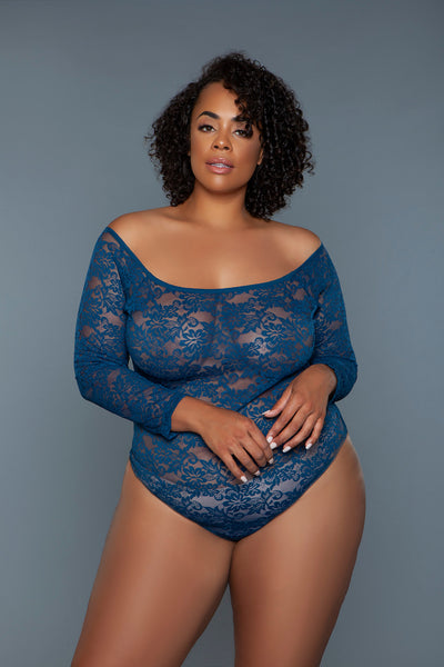 Marina Bodysuit Deep Royal