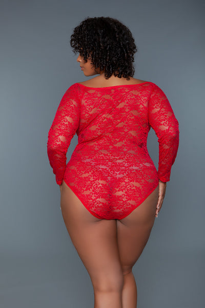 Marina Bodysuit Red