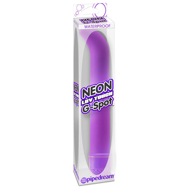Pipedream Neon Luv Touch Waterproof G-Spot Vibrator Purple