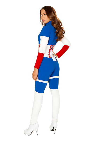 4852 - Roma Costume 2pc American Commander Marvel Captain America