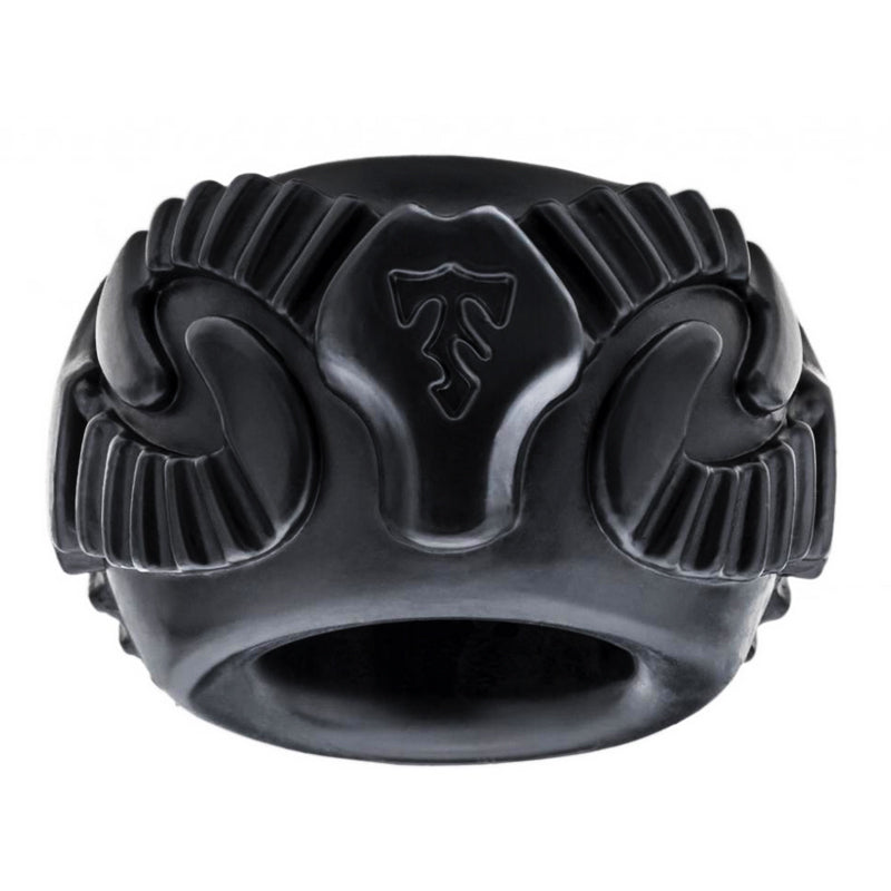 Tribal Son Ram Ring  - Black