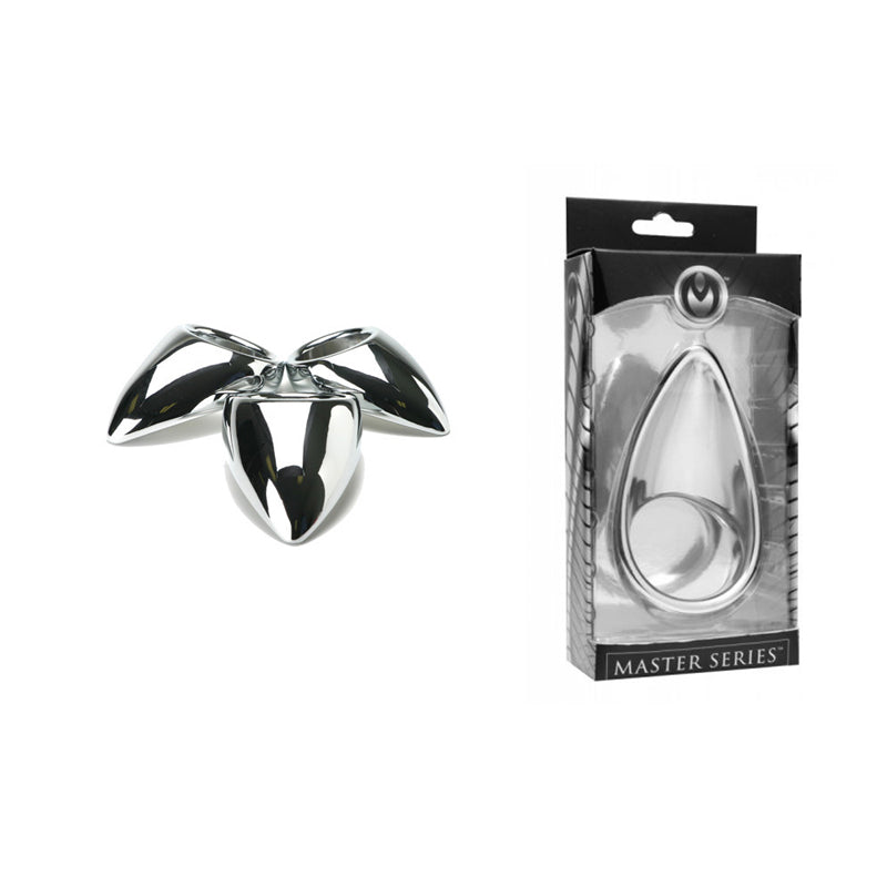 Masters Taint Licker Cock Ring Large (Stainless Steel)