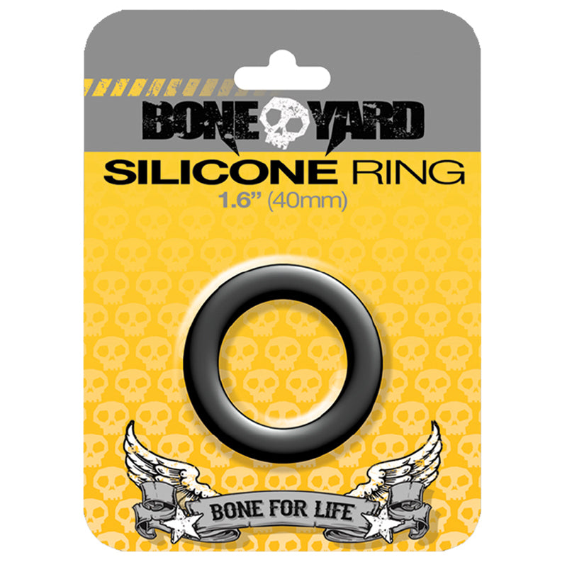 Boneyard Silicone Ring 40mm Black