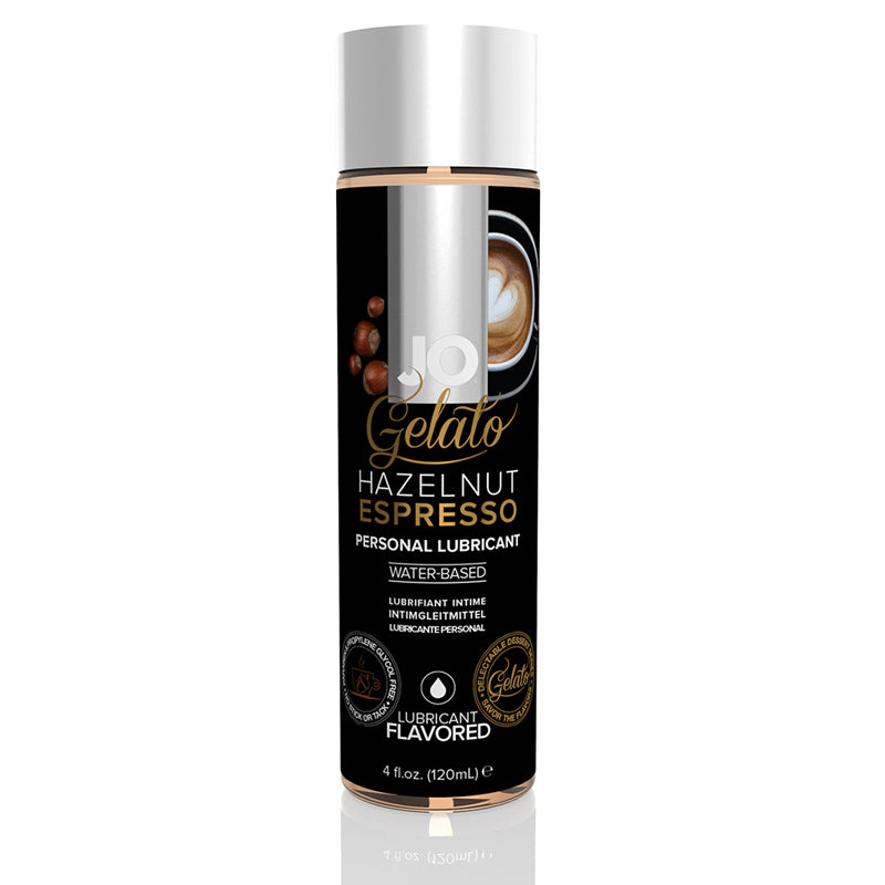 JO Gelato - Hazelnut Espresso - Lubricant (Water-Based) 4 fl oz / 120 Ml