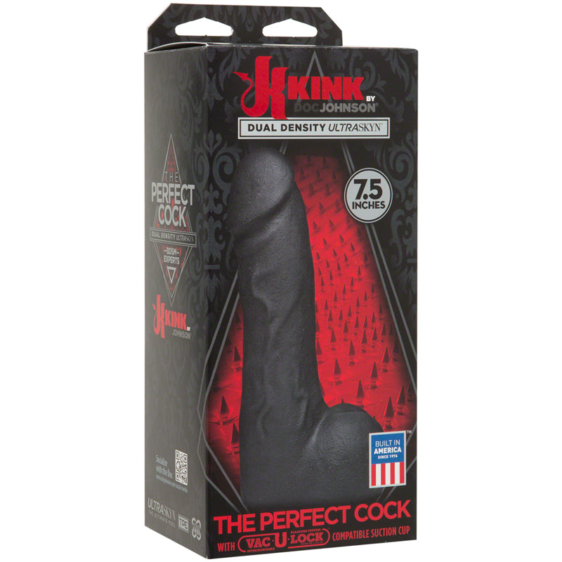 Kink The Perfect Cock Standard - 7.5iin Black