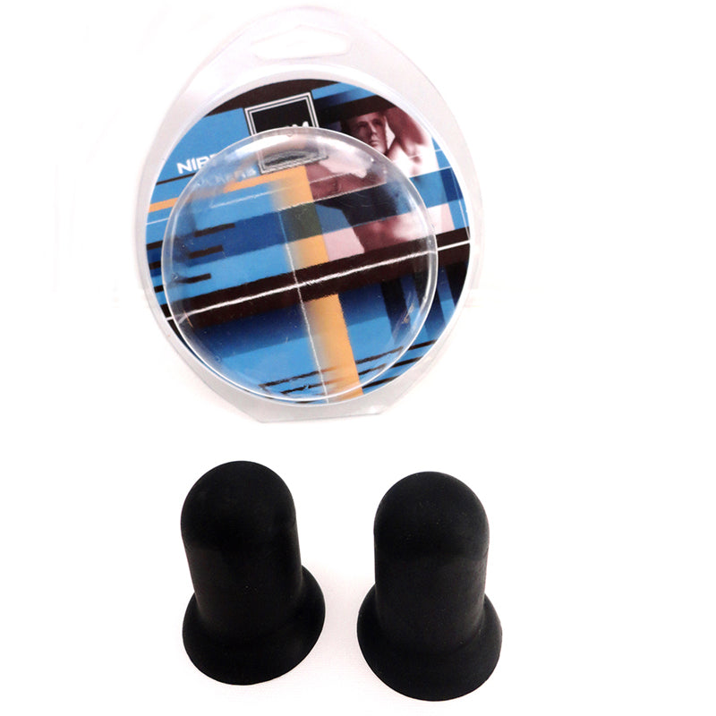 M2M Nipple Suckers Silicone Black