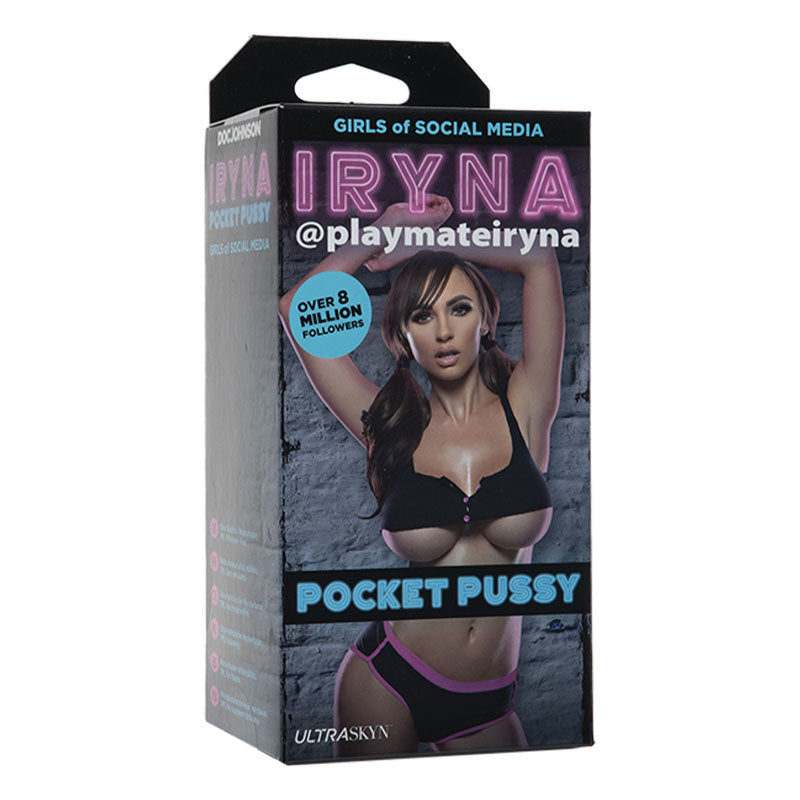 Signature Strokers - Girls of Social Media - @playmateiryna - ULTRASKYN Pocket Pussy Vanilla