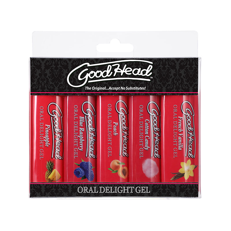 GoodHead Oral Delight Gel 5-Pack 1 oz.