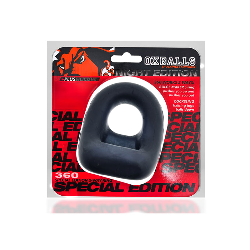 OxBalls 360 Dual-Use Cockring Plus+Silicone Special Edition Night