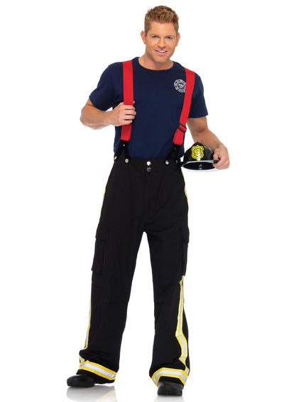 3-piece Fire Captain,pants W/reflective Trim