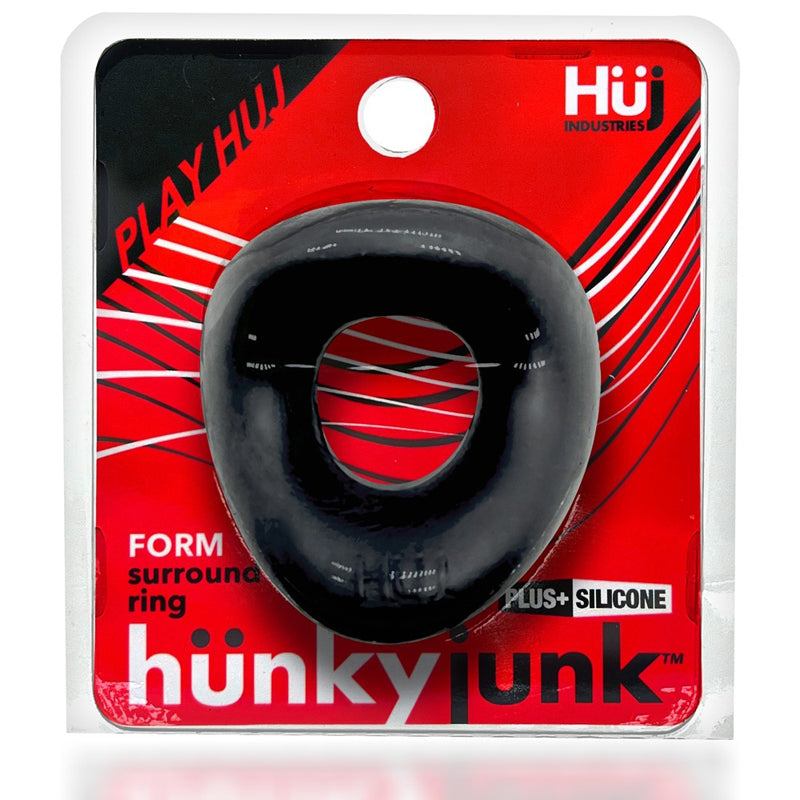 Hunkyjunk Form Surround Cockring Tar Ice