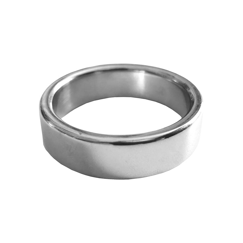 Rouge Stainless Steel Plain Cock Ring 15mm Thick