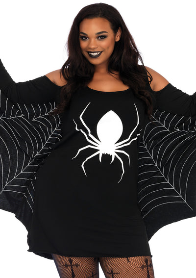 Jersey Spiderweb Dress