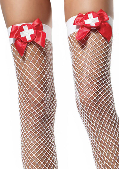 Industrial Net Thigh Highs