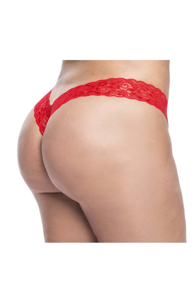 Lace Boyshort Color Red